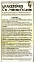 1992 Proclamatie Marketerius D n Urste en d n Leste